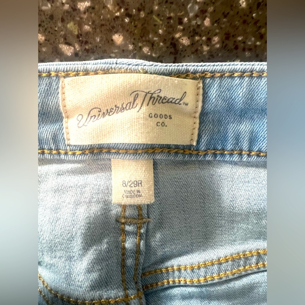 Universal Thread Medium Wash High Rise Skinny Jeans | Denim | Classic - Picture 7 of 11